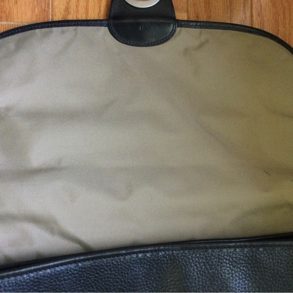 Hartmann Lombardi Pebble and Smooth Leather numbered briefcase - Picture 14 of 16